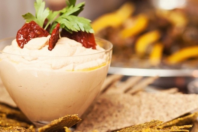 Kristne Tilted Sundried Tomato Hummus