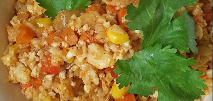 Mexican Cauliflower Rice - The Flexible Chef