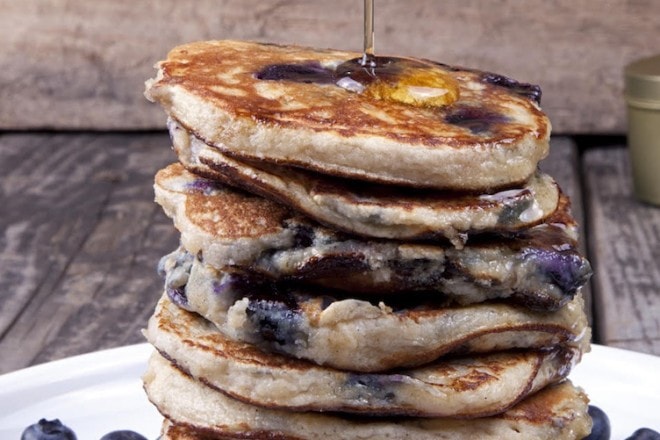 Lisa Roukin Grain Free Blueberry Pancakes