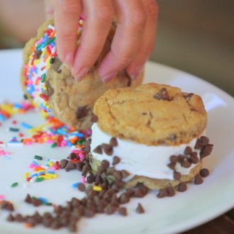 Healthified Homemade Ice Cream Sandwiches - The Flexible Chef