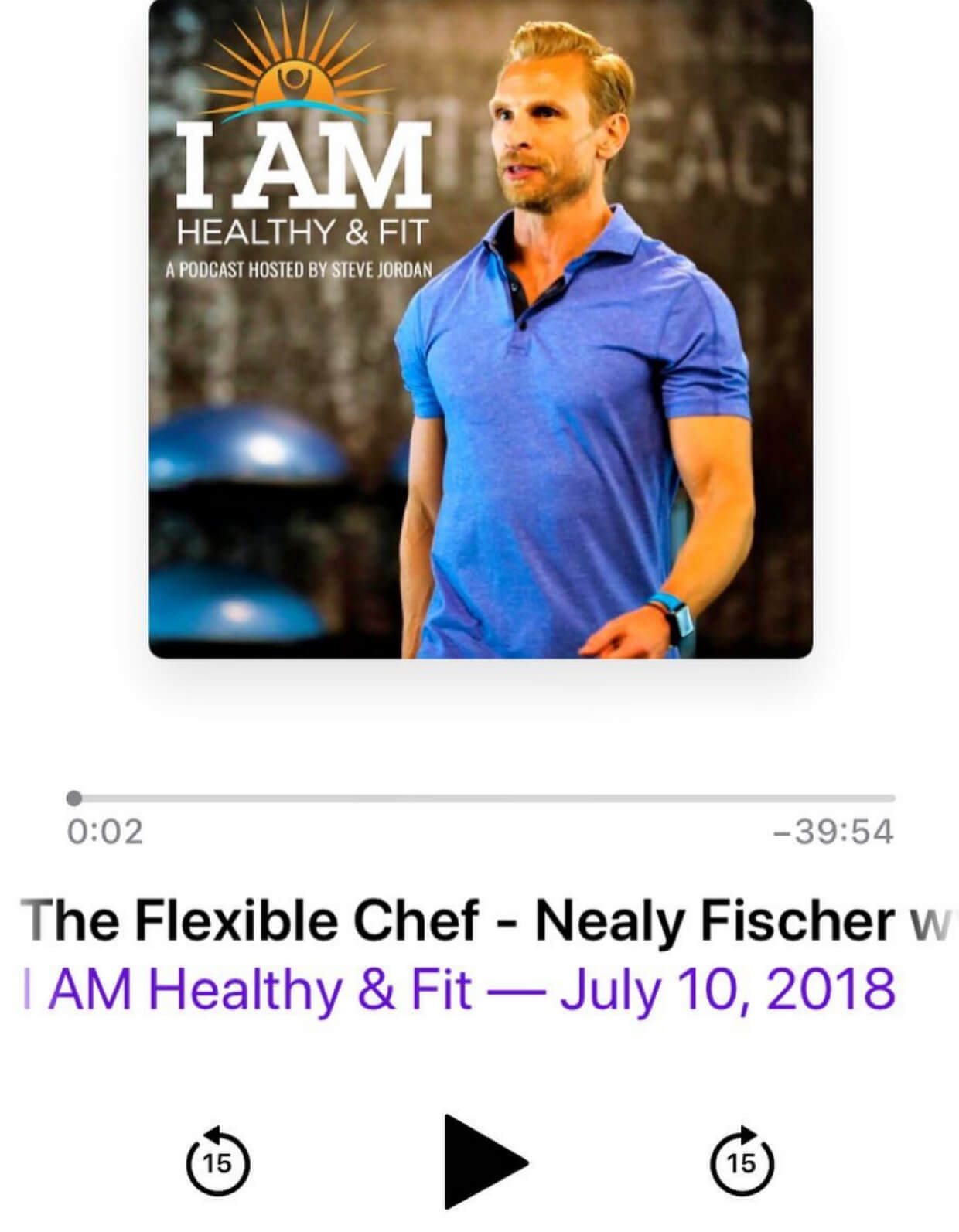 I AM HEALTHY AND FIT PODCAST COVER