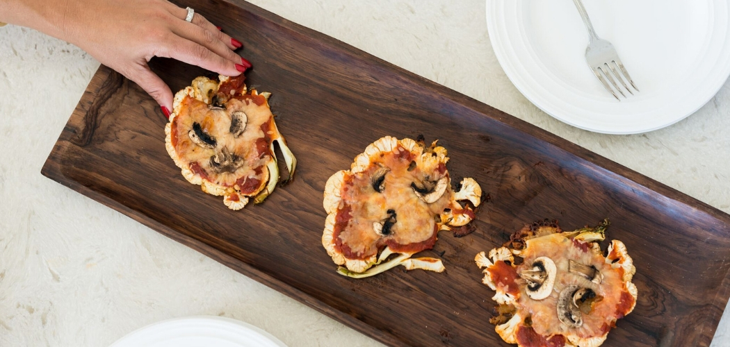 Cauliflower Pizza Steaks Cauliflower Pizza Steaks