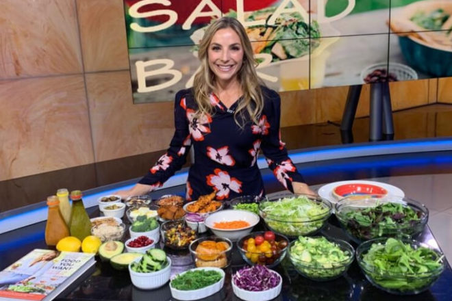 When it comes to Thanksgiving dinner prep, I'm all for finding creative cheats and hacks to make the process a lot easier. One tip? Make a salad bar!
