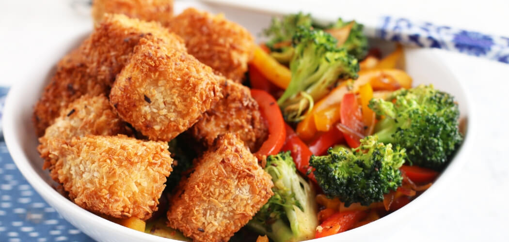 Chances are, you’ve eaten tofu before. But have you ever purchased and cooked with it? This tofu recipe by Naturally Sassy is a must-try! Get the recipe.