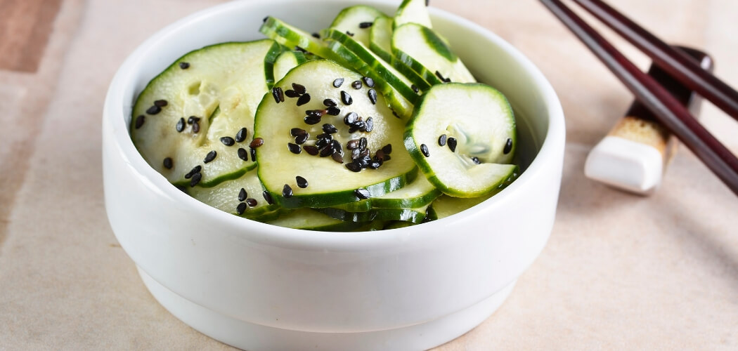 Refreshing, delicious, and easy to make — appetizers don’t get any easier than this! Check out this simple Sunomono Cucumber Salad recipe.