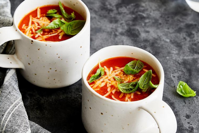 Tomato Pizza Soup