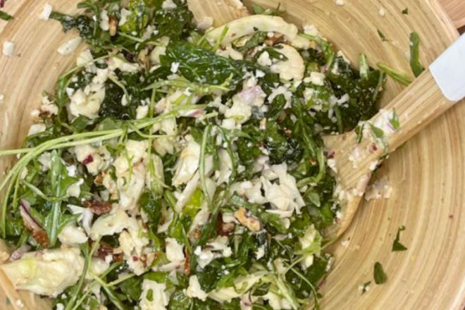 arugula crunch salad
