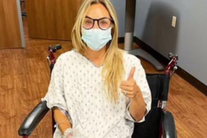 Thumbs up after surgery